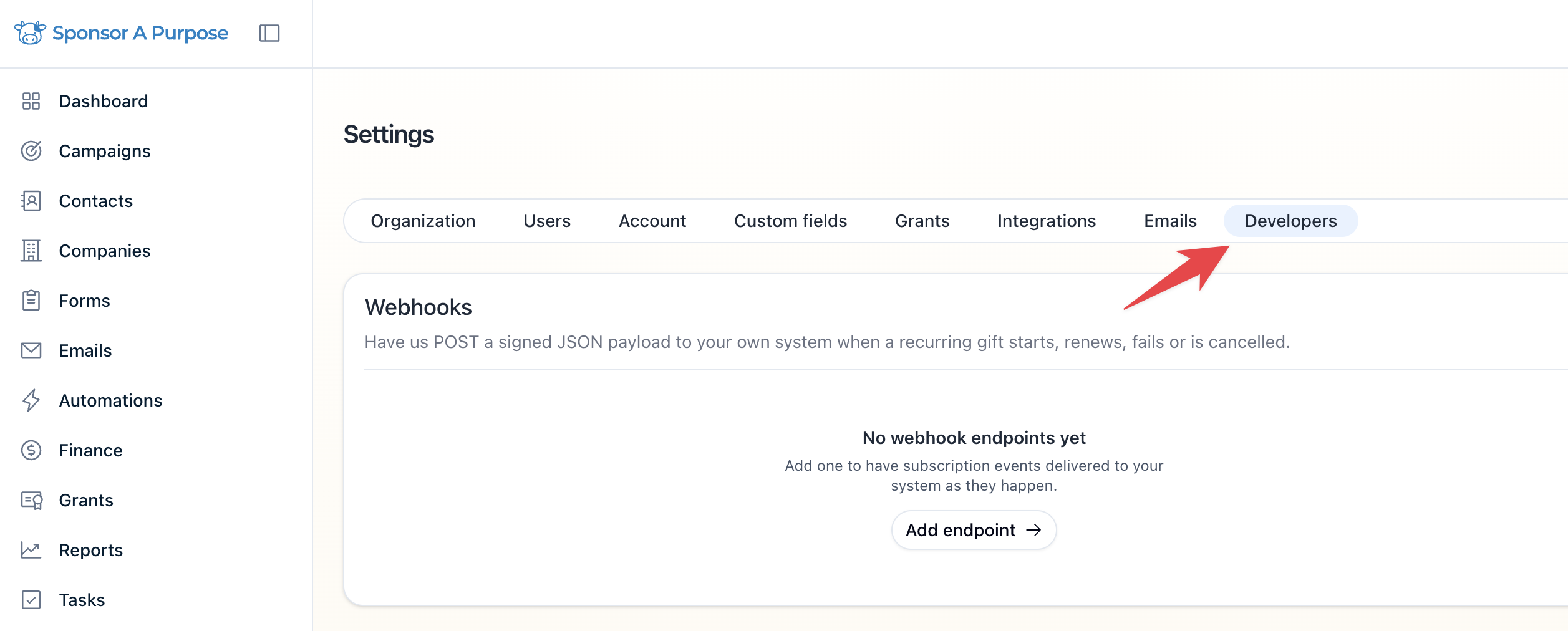 webhooks